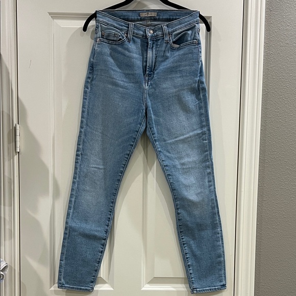 7 For All Mankind Denim - Seven for all Mankind high waist ankle Jean size 27
